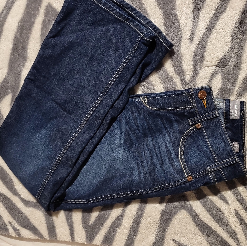 Ariat Rebar Mid Rise Boot Cut Jeans